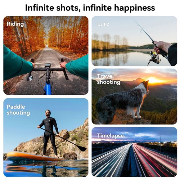 Telesin Magnetic Nylon Invisible Expansion Mount Set POV for Action Cameras - Picture 12 of 16